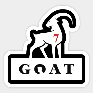 The GOAT Sticker